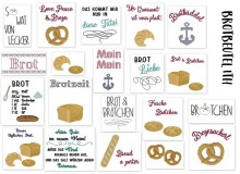 Stickserie - ITH Beutel Brot Liebe